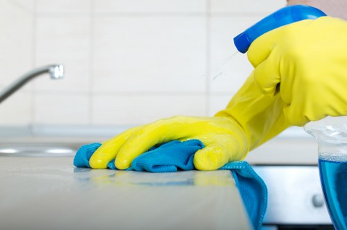 Southall carpet cleaners working with PPE and careful planning